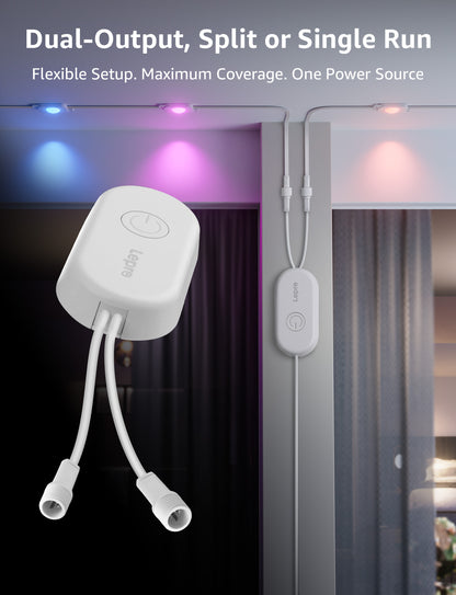 Lepro EE1 AI Permanent Outdoor Lights, Colour Changing Halloween Lights
