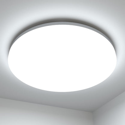 Lepro Bathroom Light, 15W 1500lm Ceiling Lights, 100W Equivalent, Waterproof IP54, Small, Dome, Modern, Flush Ceiling Light for Kitchen, Bulkhead, Toilet, Porch, Bedroom, Utility Room and More