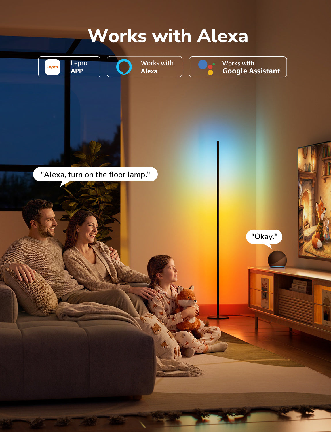 Lepro OE1 AI Floor Lamps