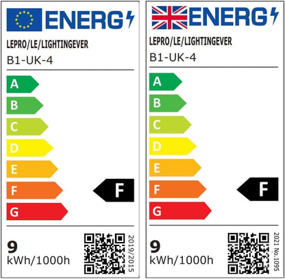Lepro B1 AI Smart Bulb Bayonet, Music Sync B22 WiFi Bulbs, Voice Control, AI Lighting Design Assistant, Bluetooth Colour Changing Light Bulb,Work with Alexa & Google Assistant,RGBCCT Dimmable,4 Packs