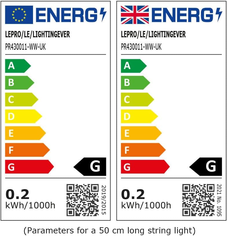 Lepro Fairy Lights Plug in, 20m 200 LED Copper Wire Fairy Lights, 66ft Warm White Fairy String Lights Mains Powered for Indoor Outdoor, Bedroom, Wedding Decor, Garden, Party, Christmas and More