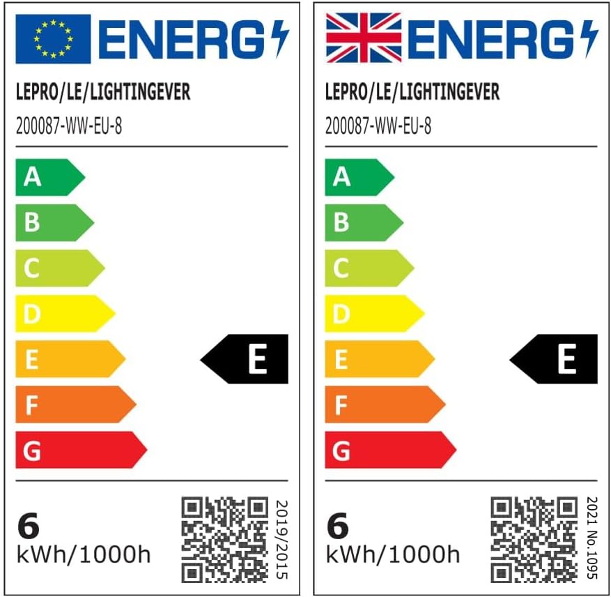 Lepro GU10 LED Bulbs, Warm White 2700K, 630LM, 6W (80W Equivalent), 38¡« Beam Angle, Energy Saving Spotlight Bulbs, Non-Dimmable, 8 Packs