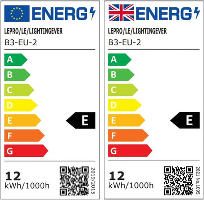 Lepro AI Smart Bulb E27, 2 Packs 1520LM Colour Changing Light Bulb, 12W(100W) WiFi Bulbs, Schedule & Timer, Work with Alexa & Google Assistant, Personalized AI Lighting Designer
