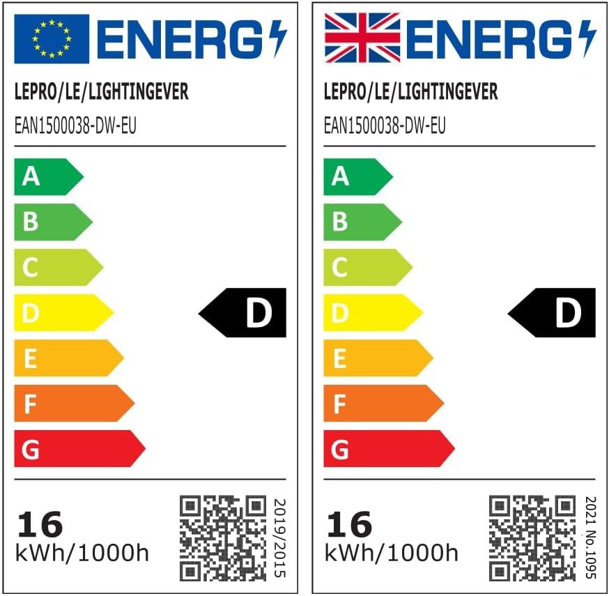 Lepro Bathroom Light, 18W 1800lm LED Ceiling Light, Waterproof IP44, 2.6cm Ultra-thin, 5000K, Round, Modern Flush Ceiling Lighting for Bathroom, Kitchen, Bedroom, Hallway, Utility Room and More, Ø22cm