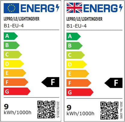 Lepro B1 AI Smart Bulb E27, Music Sync Smart Screw Bulb, Voice Control Bluetooth & WiFi Bulb, AI Lighting Design Assistant, Colour Changing Light Bulbs, Work with Alexa & Google Assistant, 4 Packs