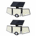 Lepro Solar Security Lights, 1200LM Solar Floodlights Motion Sensor with 360 Degree 3 Adjustable Heads, IP65 Waterproof, Wide Lighting Angle Solar Lights Outdoor for Yard Garage Pathway