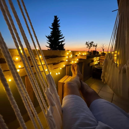 LE Fairy Lights Battery Powered, 5m 50 LED Warm White Globe String Lights, Camping Fairy Lights for Tents with Remote and Timer, Battery Fairy Lights for Indoor Outdoor, Bedroom, Camping and More