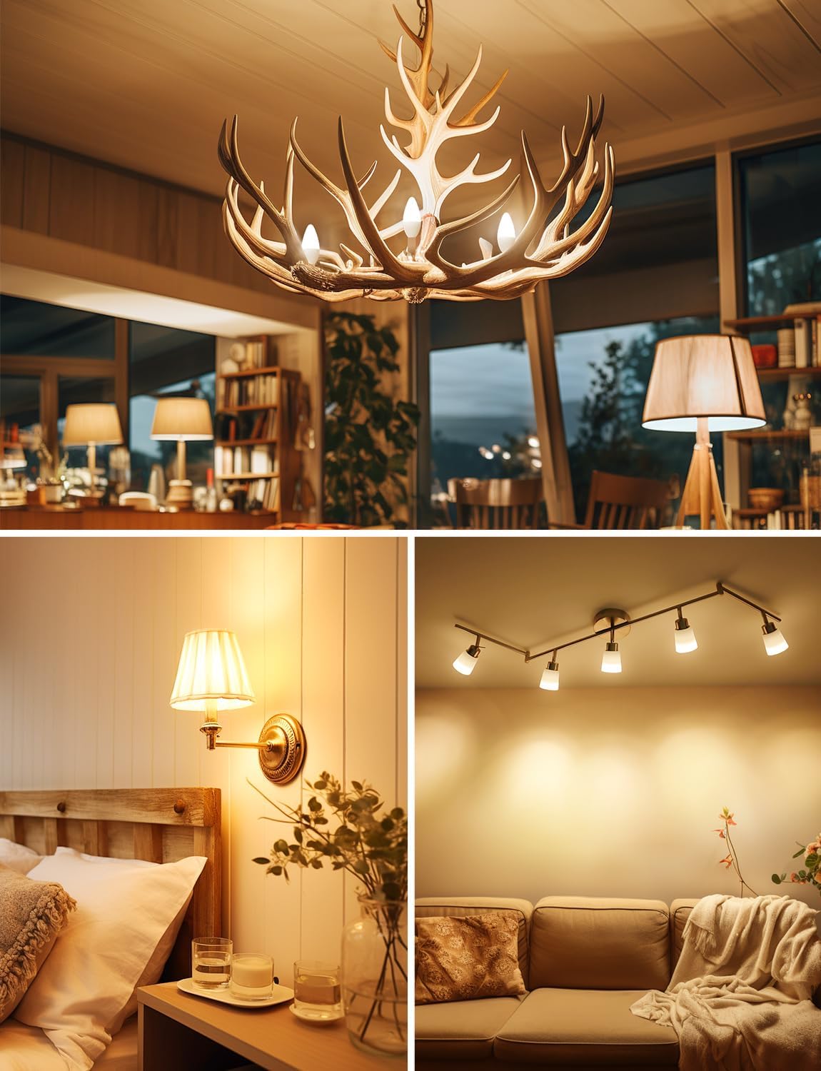 Lepro E14 LED Light Bulb, Small Edison Screw SES Candle Bulbs, 4.9W 470lm, 40W Equivalent E14 Bulb, Warm White 2700K E14 LED Bulb, Energy Saving Candle Light Bulbs, Non-dimmable, Pack of 6