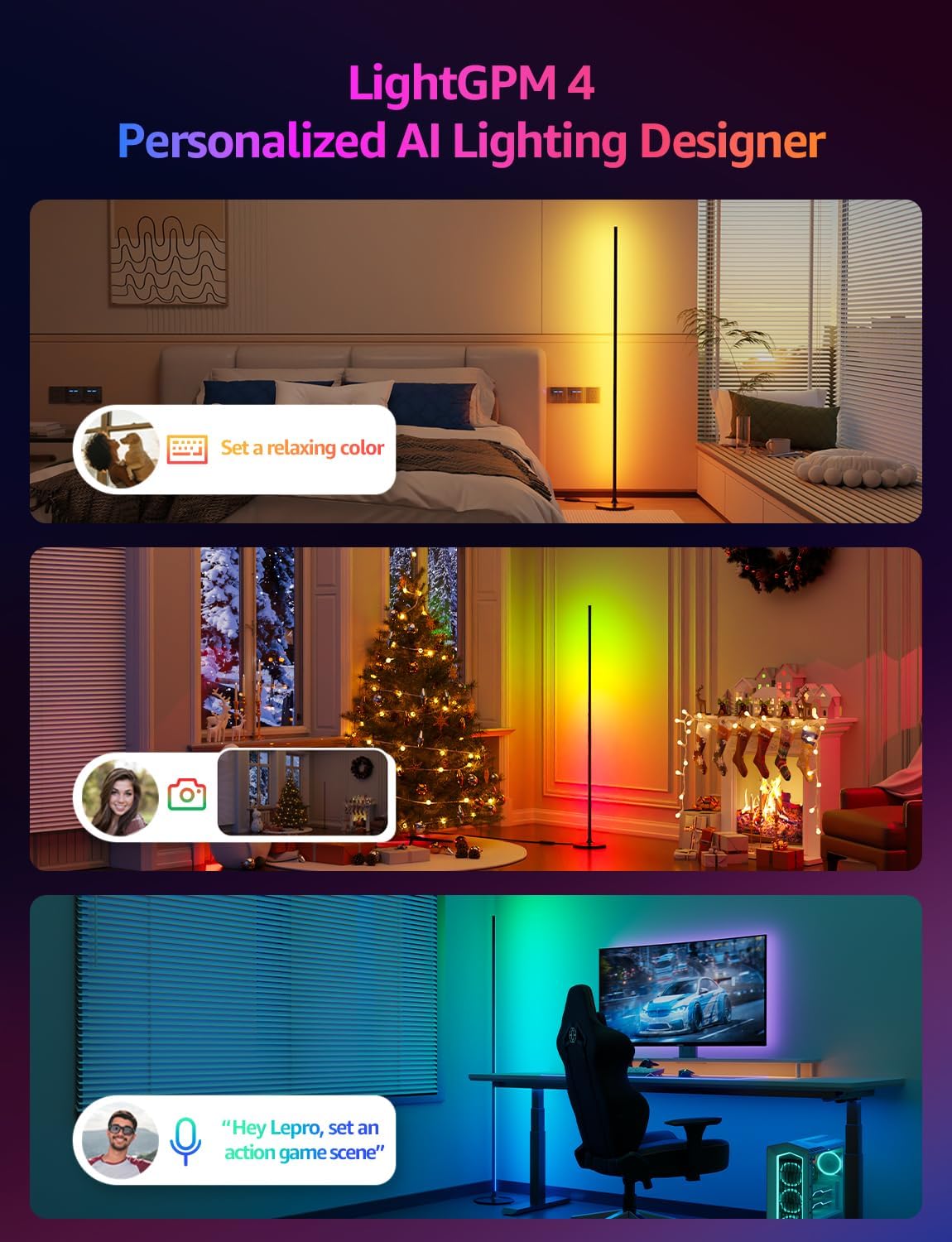Lepro OE1 AI Floor Lamps