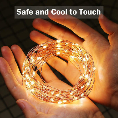 Lepro Fairy Lights Plug in, 20m 200 LED Copper Wire Fairy Lights, 66ft Warm White Fairy String Lights Mains Powered for Indoor Outdoor, Bedroom, Wedding Decor, Garden, Party, Christmas and More
