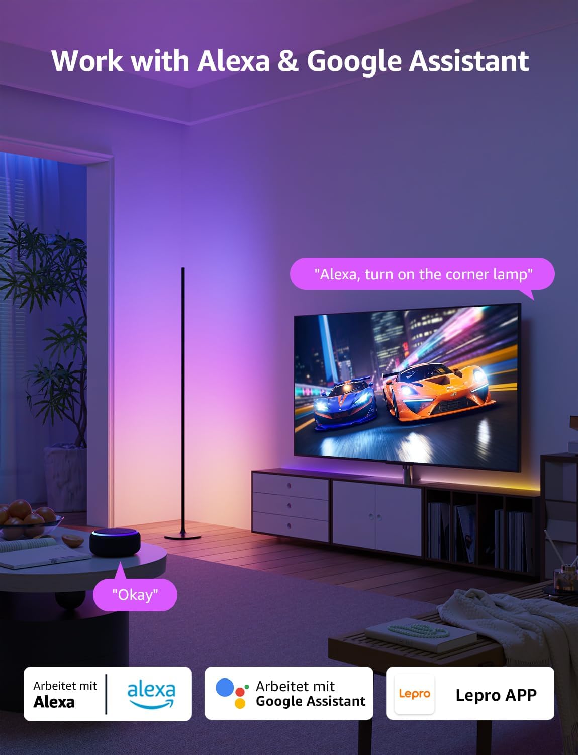 Lepro OE1 AI Floor Lamps